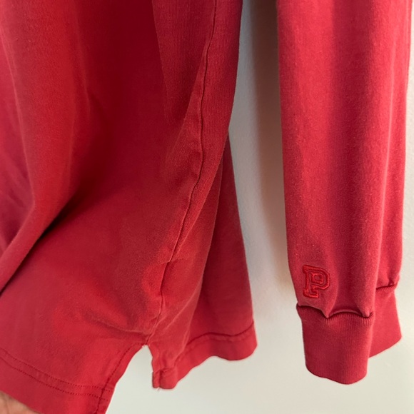 PINK Victoria's Secret Orange Long Sleeve Tee - Picture 4 of 6